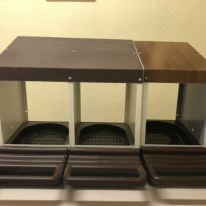 Pondoir 3 cases pour 13 à 18 poules